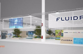ep fuidra crea un expositor sostenible de 1236 m2 para el salon de la piscina wellness