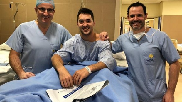 ep gimnasta ruben lopez operado con exitosu hombro derecho clinica cemtro