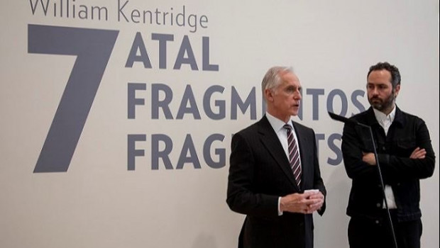 ep juan ignacio vidarte y manuel ciraurqui en el guggenheim de bilbao