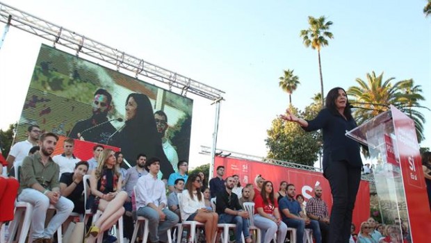 ep la alcaldesaparis anne hidalgo enmitinpedro sanchez