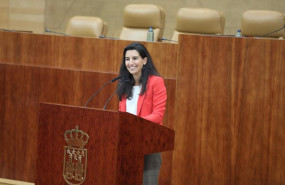 ep la portavoz en la asamblea del grupo parlamentario vox rocio monasterio durante su intervencion