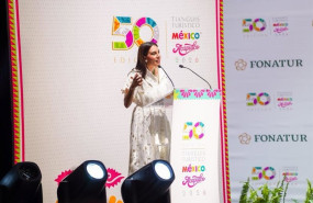 ep la secretaria de turismo de mexico josefina rodriguez zamora interviene en el tianguis turistico