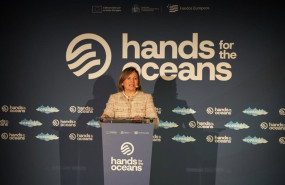 ep la secretaria general de pesca isabel artime en la jornada de opagac
