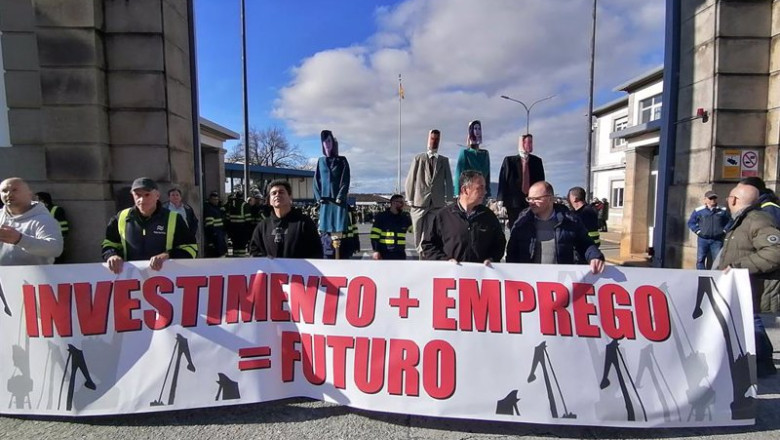 ep protesta de trabajadores de navantia ep protesta de trabajadores de navantia