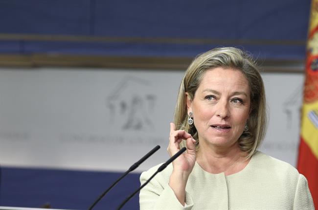 Rueda de prensa de Ana Oramas en el Congreso | EUROPA PRESS ep ruedaprensaana oramascongreso 20170412141103