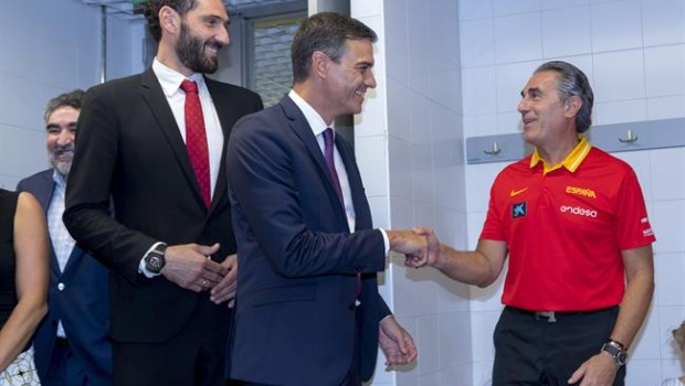 ep sergio scariolo pedro sanchez jorge garbajosa