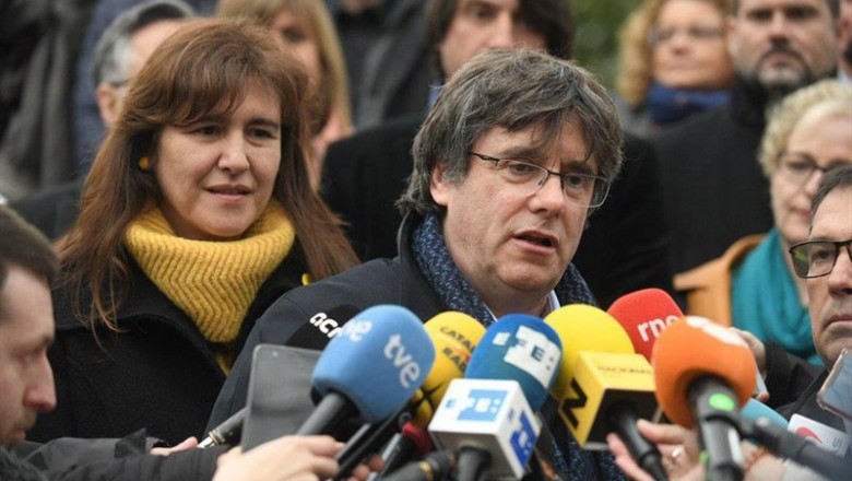 28A.- Puigdemont: Lo "Indispensable" Para Pactar Tras El 28A Es Reconocer La Autodeterminación | @JUNTSXCAT ep 28a- puigdemont lo indispensable para pactar28areconocerautodeterminacion