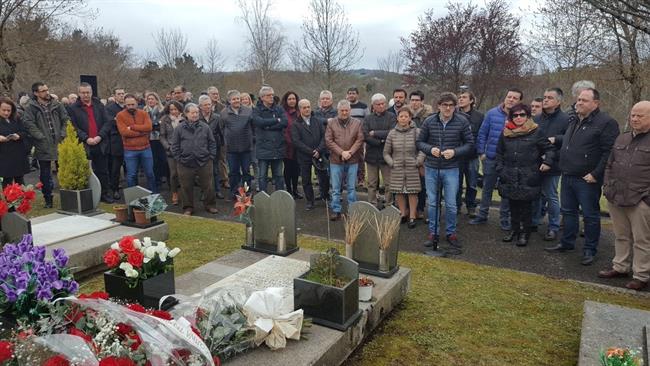 Acto del PSE en el cementerio de Orio | PSE ep actopsecementerioorio