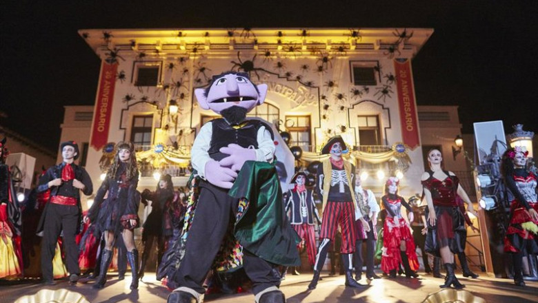 Archivo - Uno de los espectáculos de PortAventura World durante la campaña de Halloween. | PORTAVENTURA WORLD - Archivo ep archivo uno de los espectaculos de portaventura world durante la campana de halloween