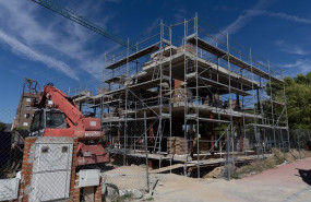 ep archivo   vista general de las obras de vivienda nueva a 6 de septiembre de 2024 en madrid