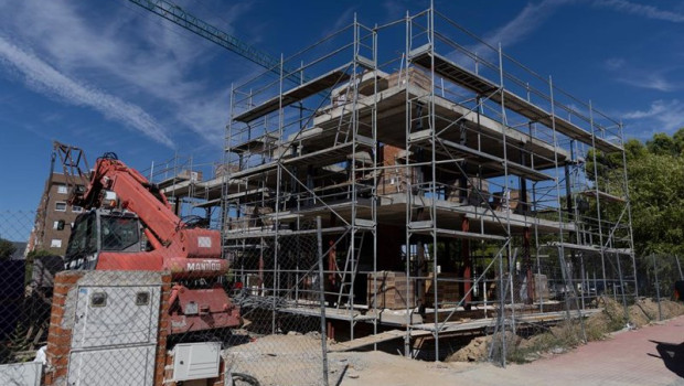 ep archivo   vista general de las obras de vivienda nueva a 6 de septiembre de 2024 en madrid