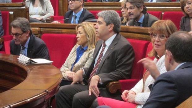 ep artur mas joana ortega francesc homs e irene rigau