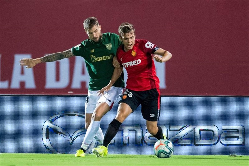 ep athletic y mallorca firman tablas en palma