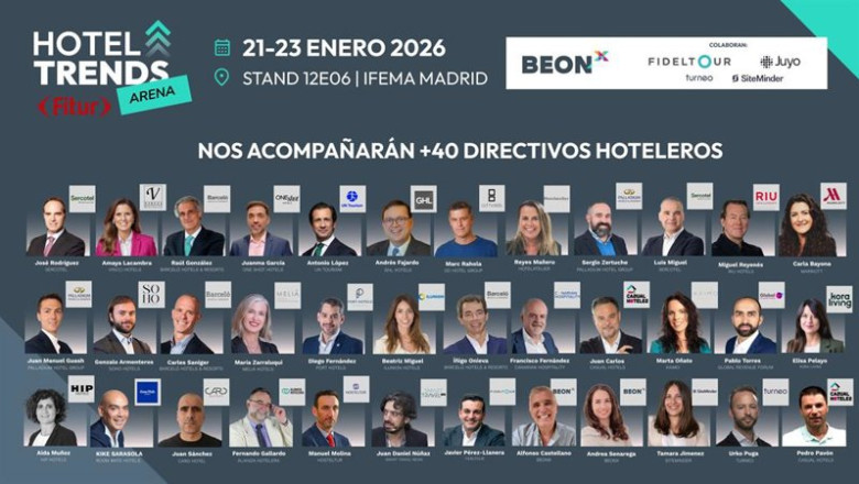 ep beonx volvera a reunir en fitur 2026 a mas de 40 directivos de importantes cadenas hoteleras