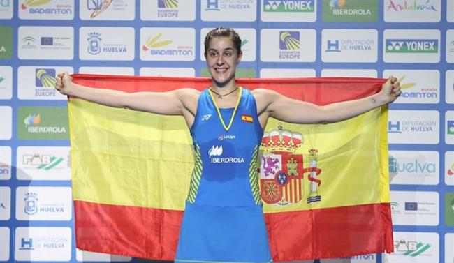 Carolina Marín campeona Europa bádminton | BADMINTON EUROPE ep carolina marin campeona europa badminton
