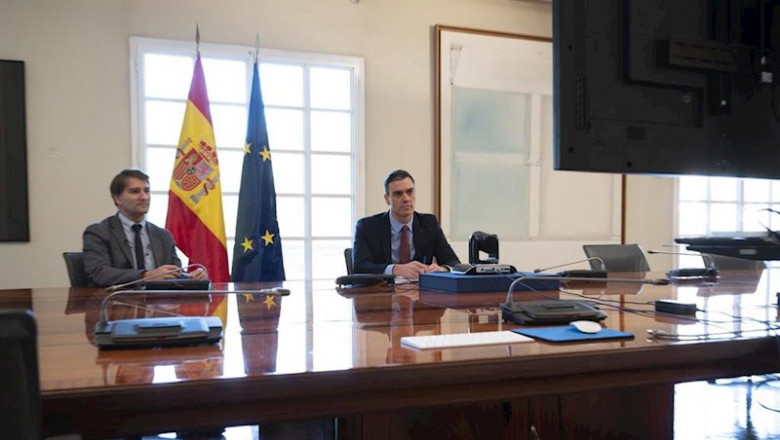 Coronavirus.- Sánchez pide al G20 concertación económica para calmar los mercados y científica para afrontar la pandemia | Moncloa ep coronavirus- sanchez pide al g20 concertacion economica para calmar los mercados y cientifica