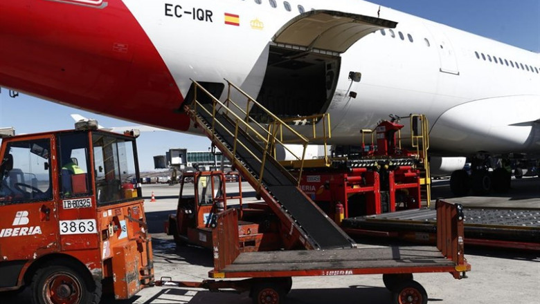 Economía/Transportes.- UGT y USO amenazan con huelga de 'handling' en los aeropuertos | EUROPA PRESS - Archivo ep economiatransportes- ugtuso amenazanhuelga de handling enaeropuertos