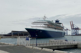 ep el buque sovereign de pullmantur en el puerto de malaga