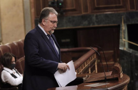 ep el diputado de foro asturias isidro manuel martinez oblanca durante su intervencion en una sesion