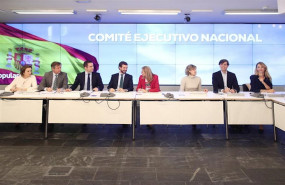 ep el lider del pp pablo casado preside una reunion del comite ejecutivo nacional del pp