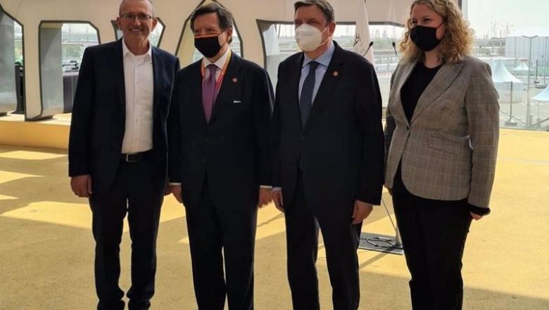 El ministro de Agricultura, Pesca y Alimentación, Luis Planas, en Dubai | MAPA ep el ministro de agricultura pesca y alimentacion luis planas en dubai
