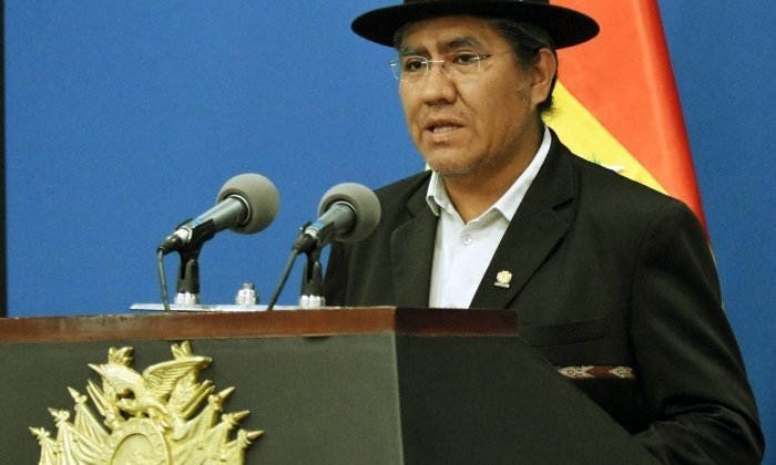 ep el ministro de asuntos exteriores de bolivia diego pary