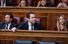 ep el secretario general del partido popular teodoro garcia egea durante la intervencion de la