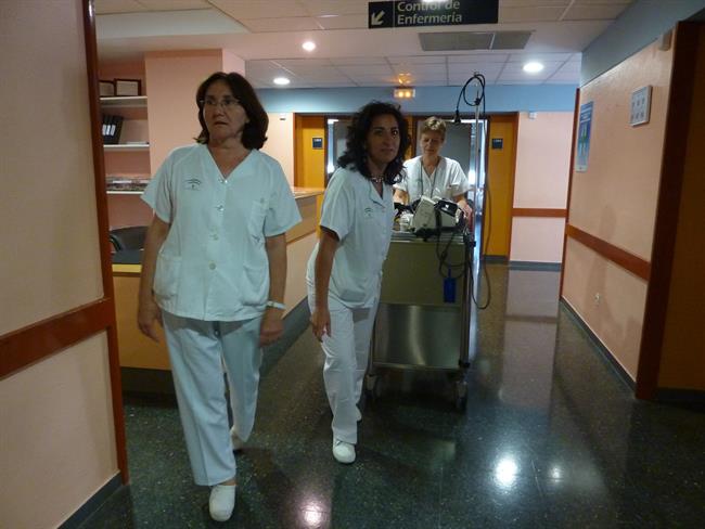 Enfermeras del Hospital Juan Ramón Jiménez de Huelva. | EUROPA PRESS/HOSPITAL JUAN RAMÓN JIMÉNEZ ep enfermerashospital juan ramon jimenezhuelva