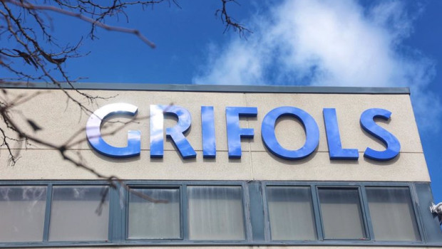 ep fachada de la sede de grifols a 9 de marzo de 2023 en coslada madrid especializada en el sector