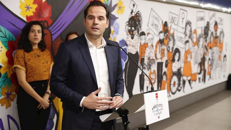 Imagen de recurso del vicepresidente de la Comunidad de Madrid, Ignacio Aguado, en las instalaciones de Metro de Madrid. | COMUNIDAD DE MADRID ep imagen de recurso del vicepresidente de la comunidad de madrid ignacio aguado en las