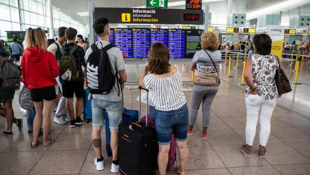 ep imagenesla huelgapersonaliberia barcelona aeropuerto josep tarradellas barcelona-prat