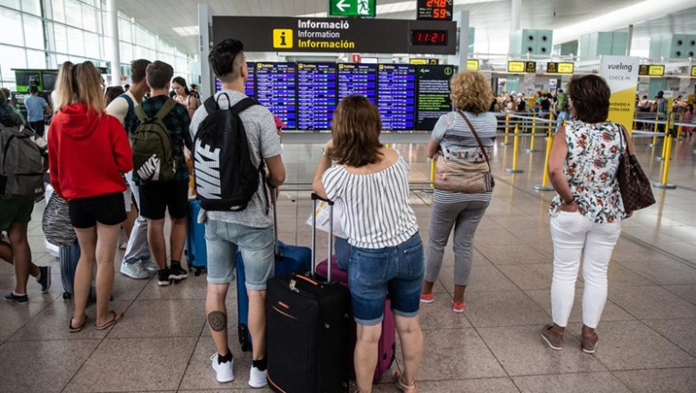ep imagenesla huelgapersonaliberia barcelona aeropuerto josep tarradellas barcelona-prat