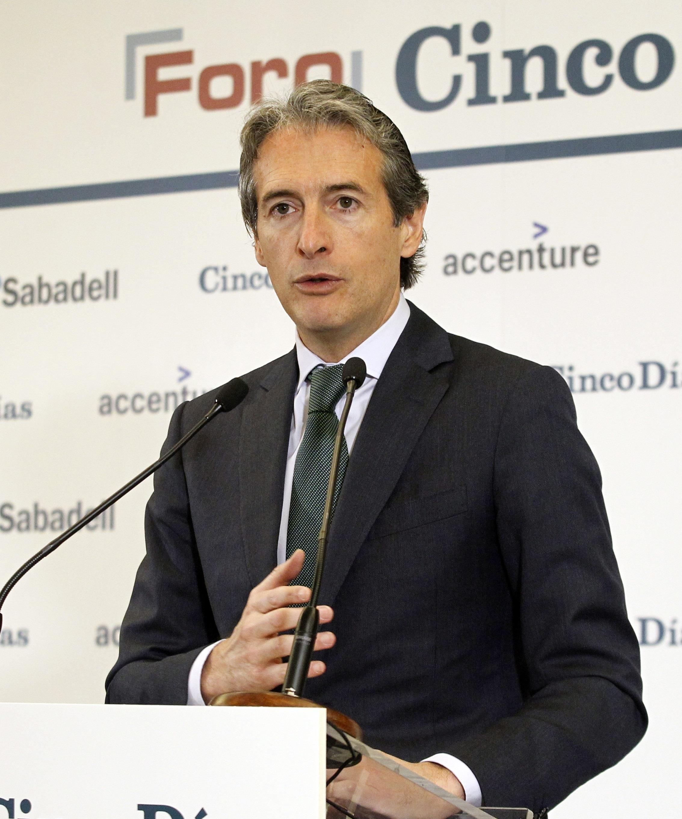 Iñigo de la Serna en el Foro Cinco Días | EUROPA PRESS ep inigola sernaforo cinco dias 20170404105203