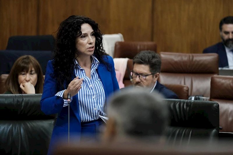ep la consejera de igualdad rocio ruiz en el pleno del parlamento en una imagen de archivo ep la consejera de igualdad rocio ruiz en el pleno del parlamento en una imagen de archivo