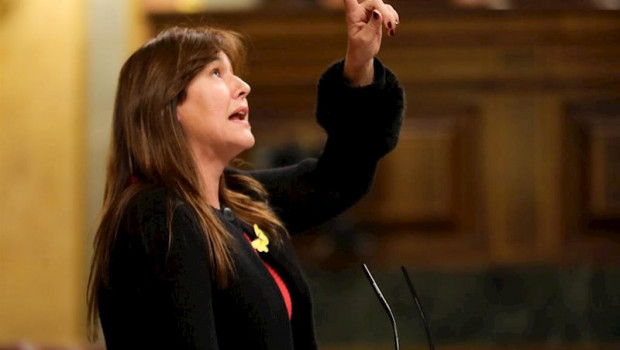 ep la portavoz del grupo plural y de jxcat en el congreso de los diputados laura borrs interviene