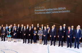 ep personalidades y galardonados en la entrega de los premios fundacion bbva fronteras del