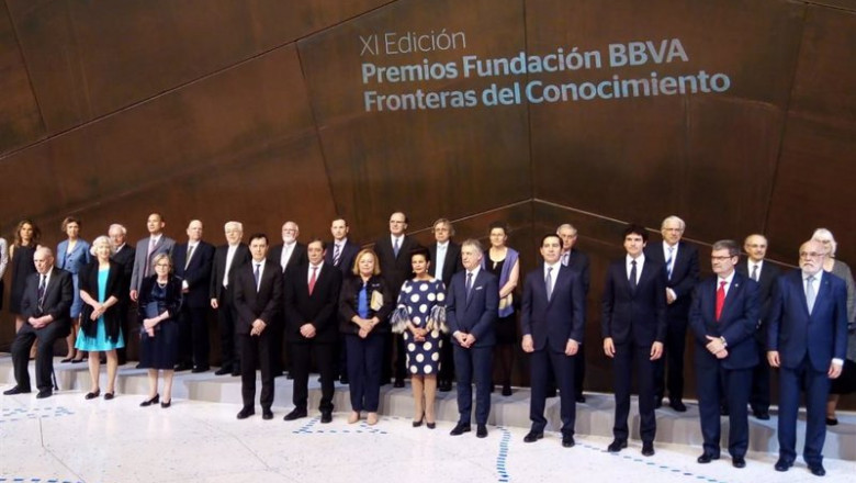 ep personalidades y galardonados en la entrega de los premios fundacion bbva fronteras del ep personalidades y galardonados en la entrega de los premios fundacion bbva fronteras del