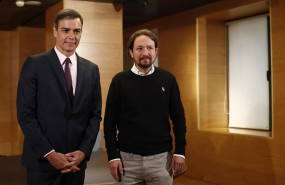 ep presidentgovern espanyolfuncions pedro sanchez arrencareunions per formar govern ambsecretari general dunides podem pablo iglesias al congres dels diputats