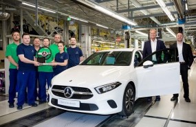 ep produccionnuevo mercedes-benz claseen kecskemet hungria