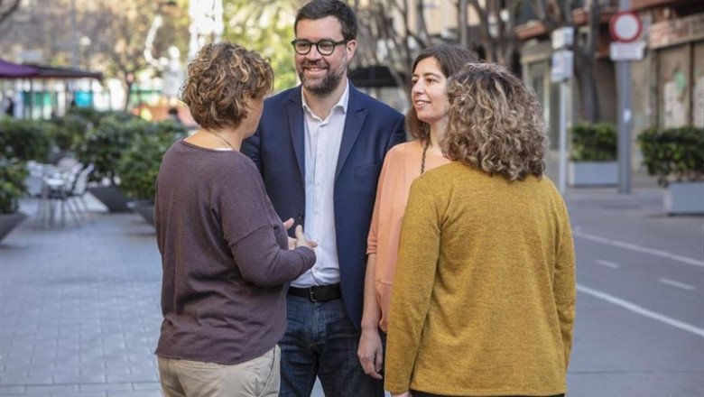 El representante de MÉS-Estimam Palma, Antoni Noguera. | MÉS ep representantemes-estimam palma antoni noguera