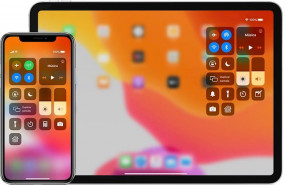 ep un movil iphone izquierda y una tableta ipad derecha de apple
