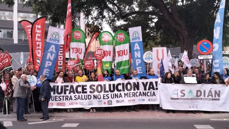 ep archivo protesta por la continuidad de muface ep archivo protesta por la continuidad de muface