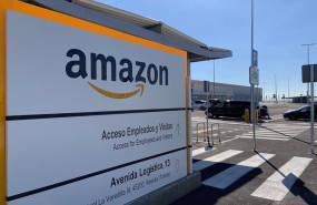 ep archivo sede amazon en illescas cartel ep archivo sede amazon en illescas cartel