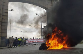 ep barricada a la puerta de navantia ferrol
