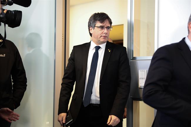 Carles Puigdemont press conference in Berlin | Kay Nietfeld/dpa ep carles puigdemont press conference in berlin