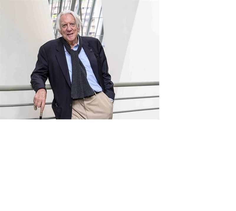 ep el actor donald sutherland durante su visita al museo guggenheim de bilbao