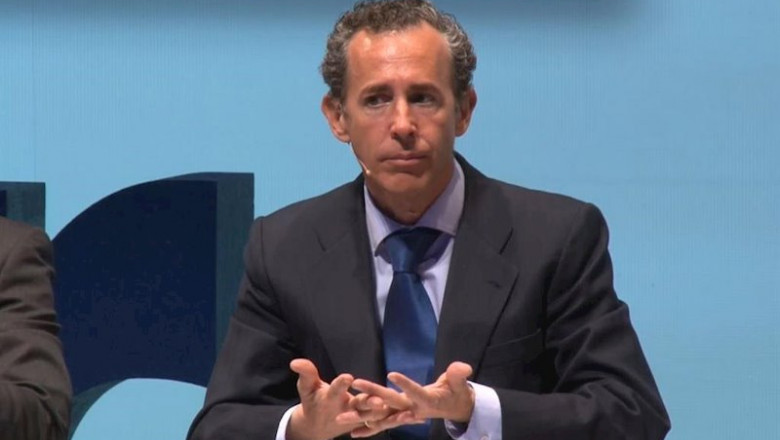 El consejero delegado y codirector de inversiones de Azvalor, Álvaro Guzmán de Lázaro, en la V conferencia anual de inversores, este lunes. | EUROPA PRESS ep el consejero delegado y codirector de inversiones de azvalor alvaro guzman de lazaro en la v