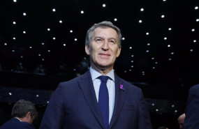 ep el lider del pp alberto nunez feijoo durante el 44 congreso confederal de ugt ep el lider del pp alberto nunez feijoo durante el 44 congreso confederal de ugt