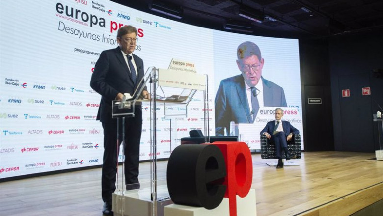 El presidente de la Generalitat valenciana, Ximo Puig. | Alberto Ortega - Europa Press ep el presidente de la generalitat valenciana ximo puig interviene en un desayuno informativo de