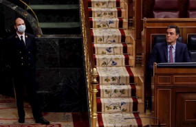 ep el presidente del gobierno pedro sanchez durante la primera sesion de control al ejecutivo
